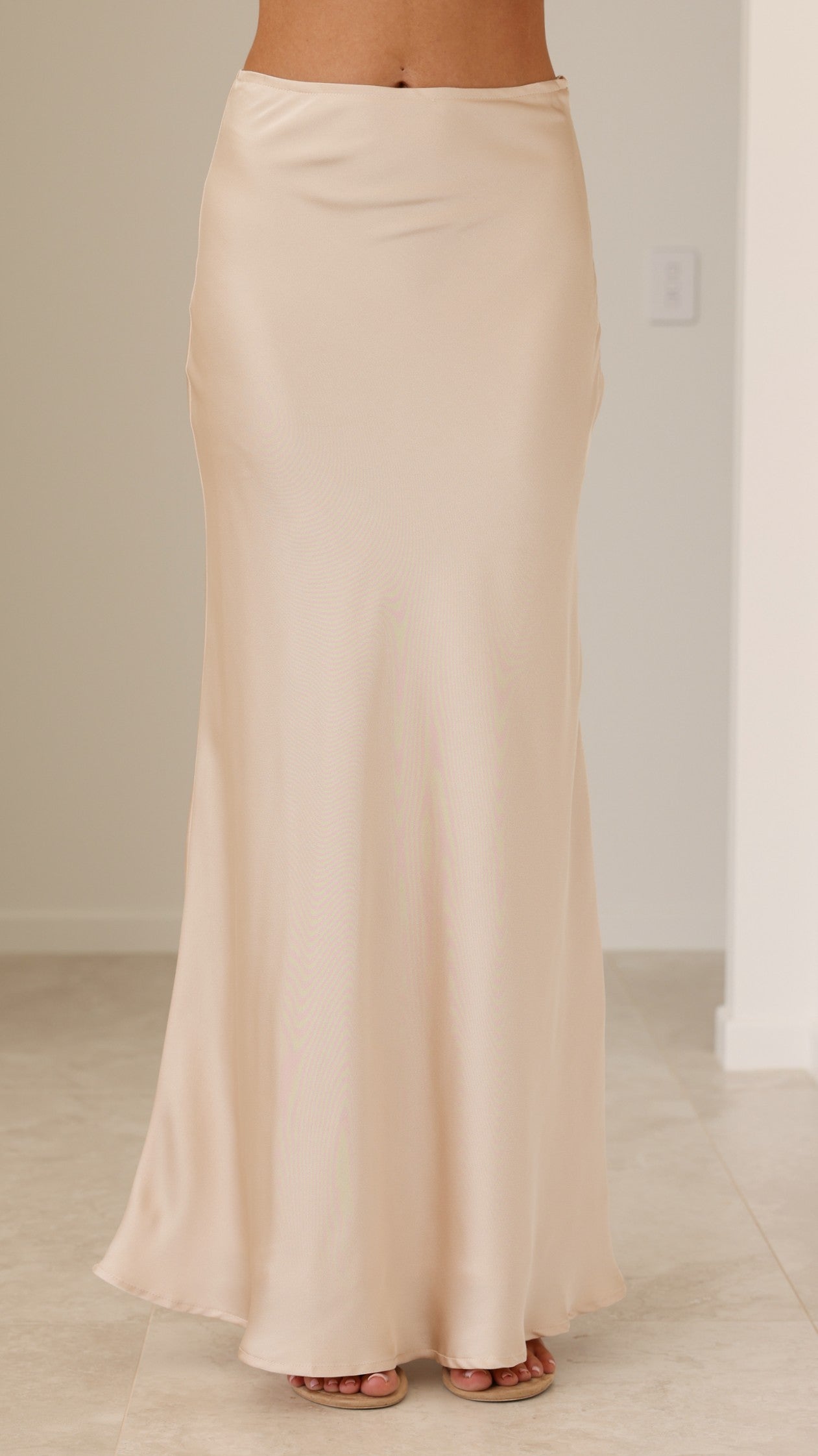 Jayliah Maxi Skirt - Champagne - Billy J