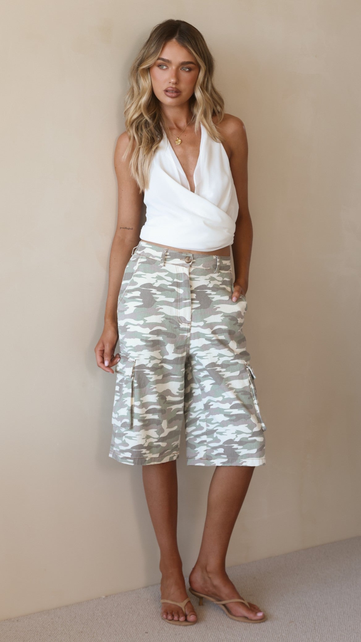 Parker Cargo Short - Light Camo - Billy J