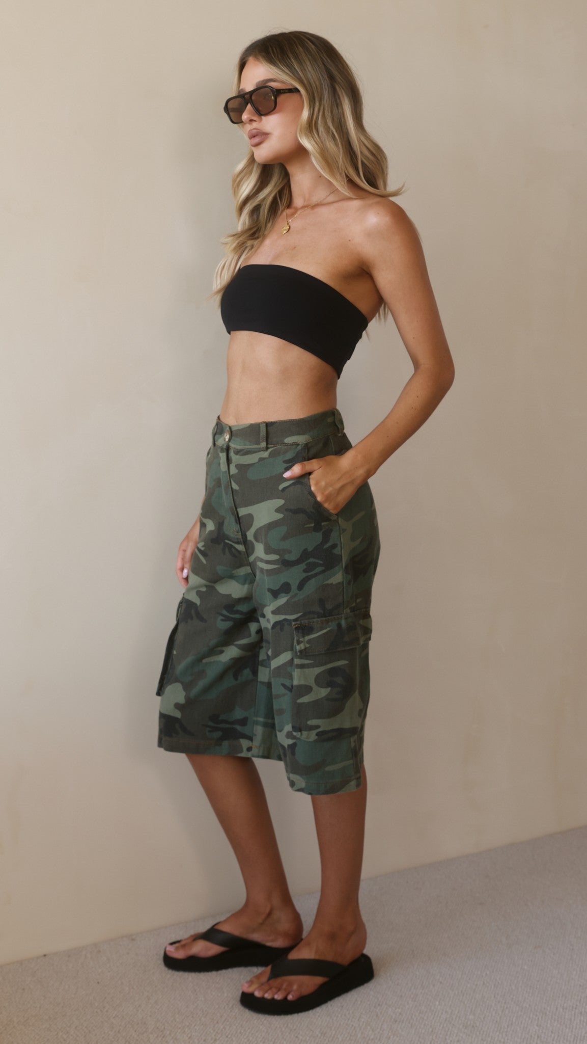 Parker Cargo Short - Dark Camo - Billy J