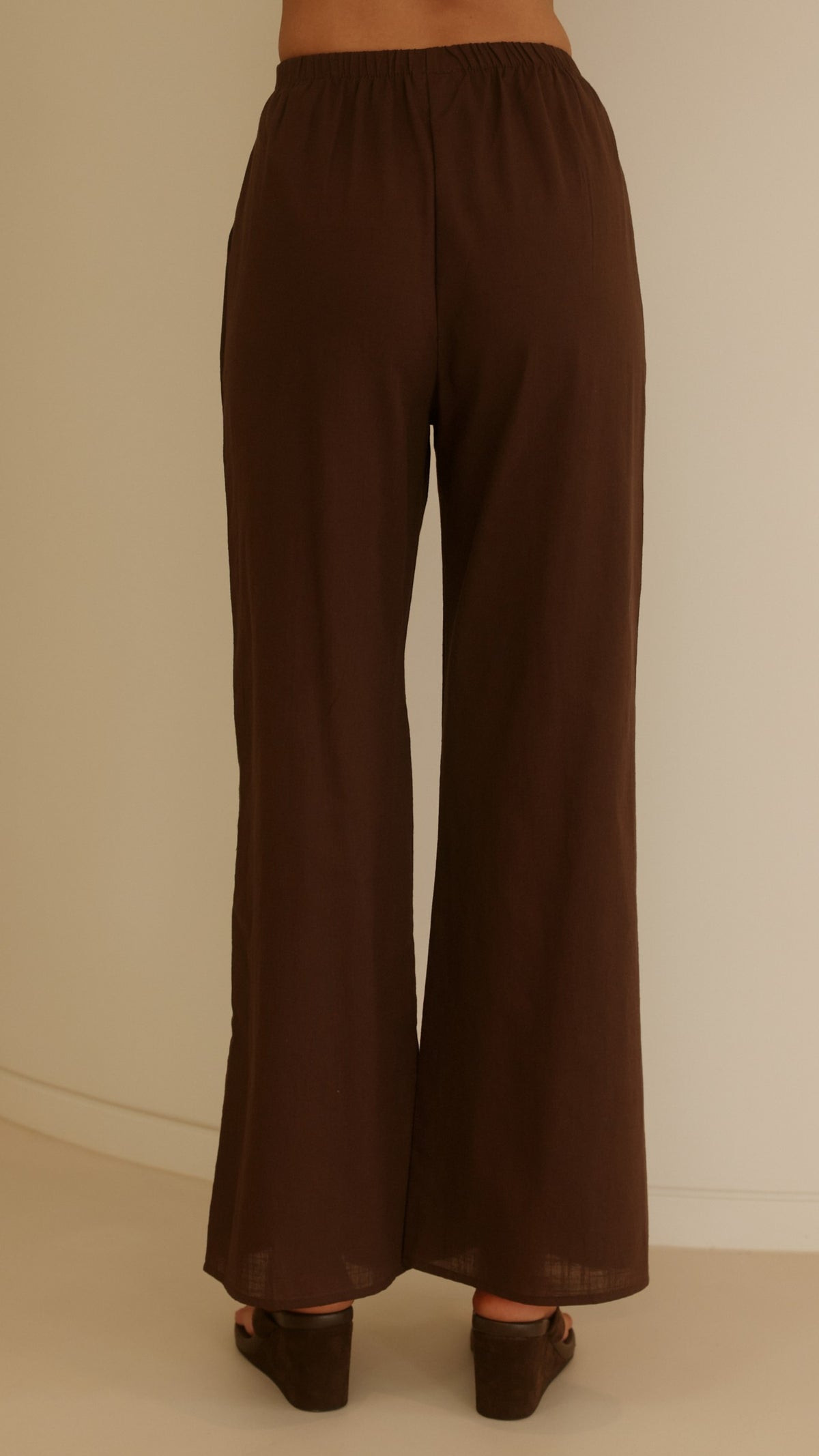 Lucy Top and Pants Set - Chocolate