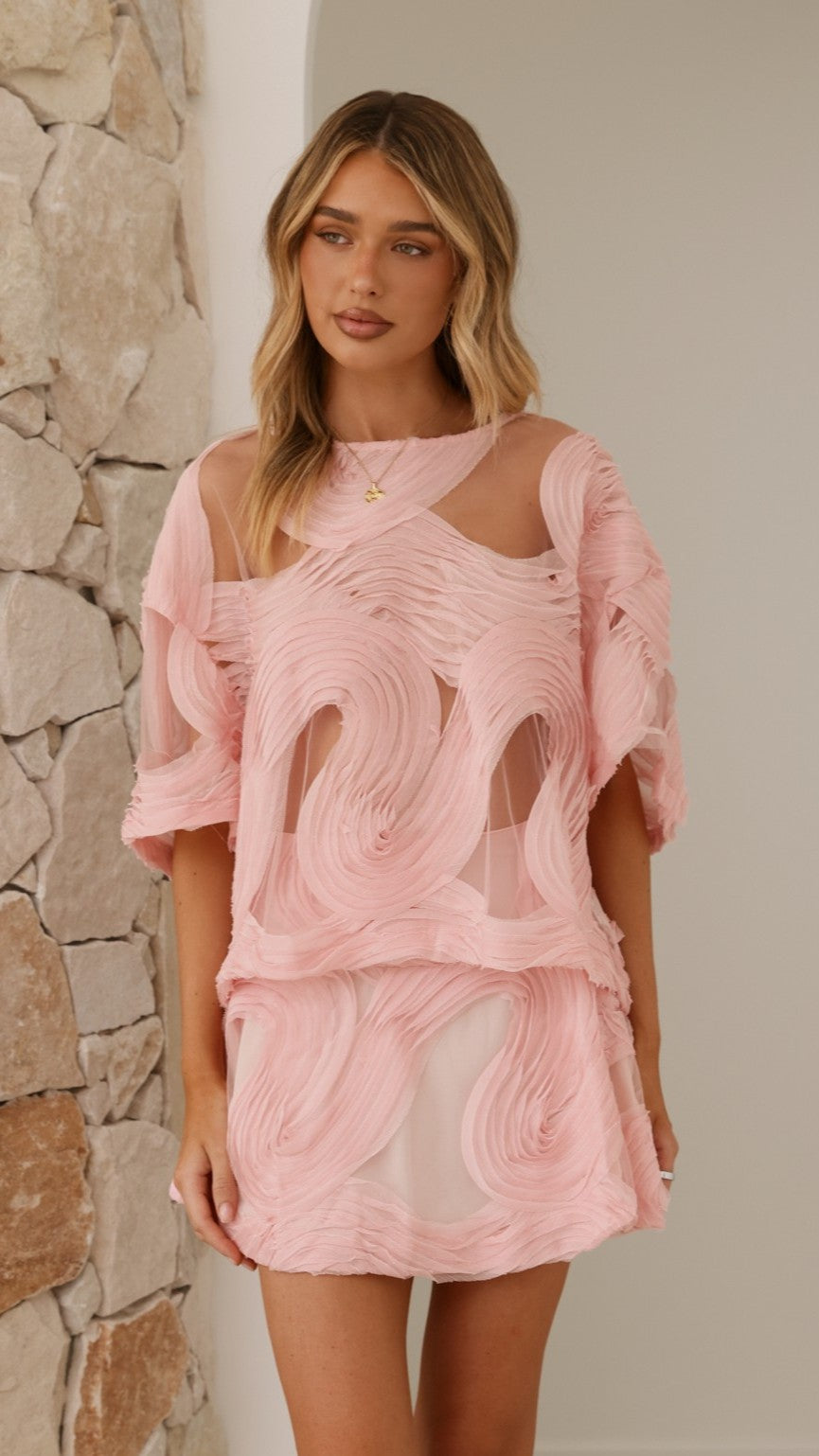 Linnea Top - Pink - Billy J