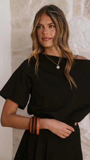Trio Timber Bangle Set - Tan - Billy J