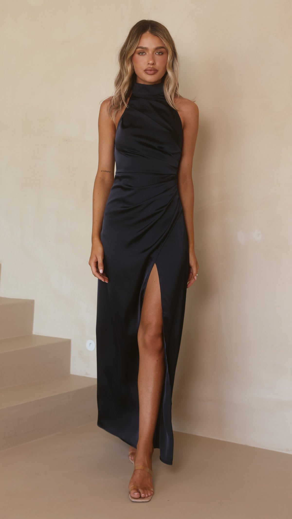 Cara Maxi Dress - Navy - Billy J