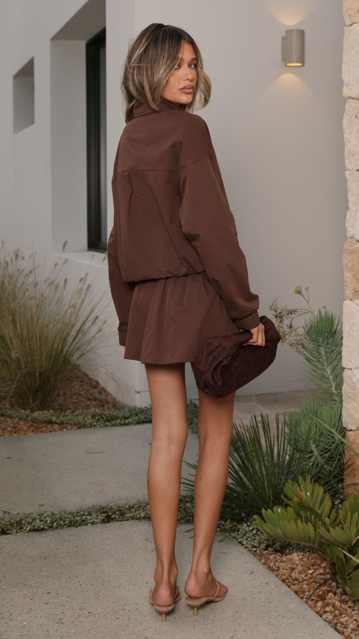 Grace Skort - Chocolate - Billy J