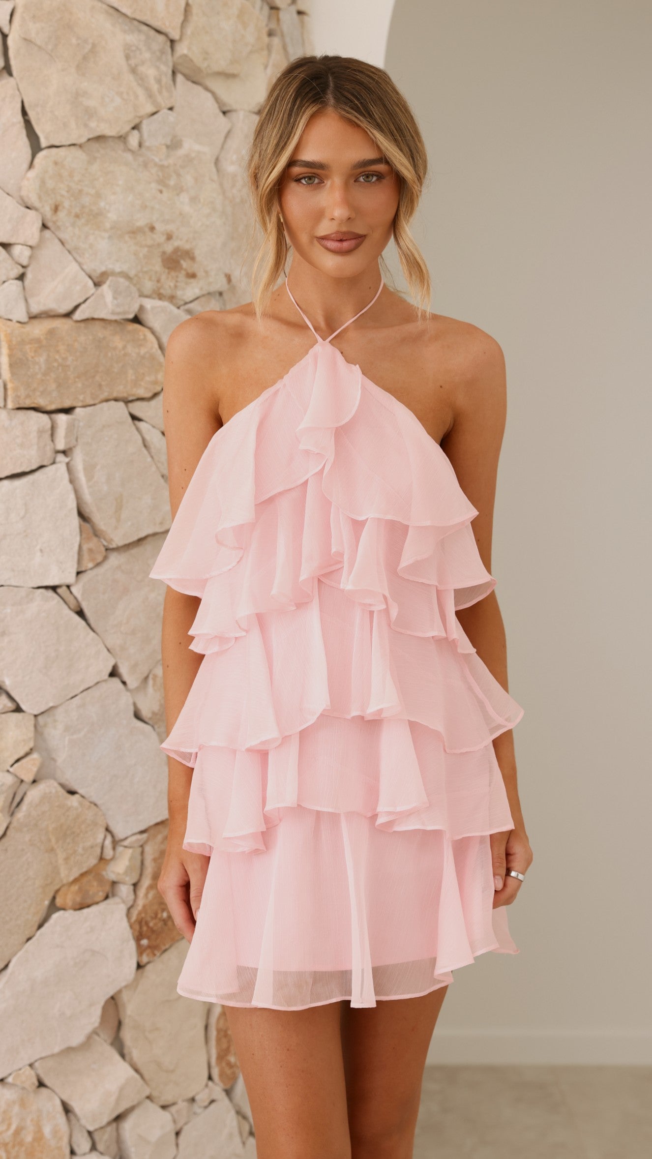 Soho Mini Dress - Pink - Billy J