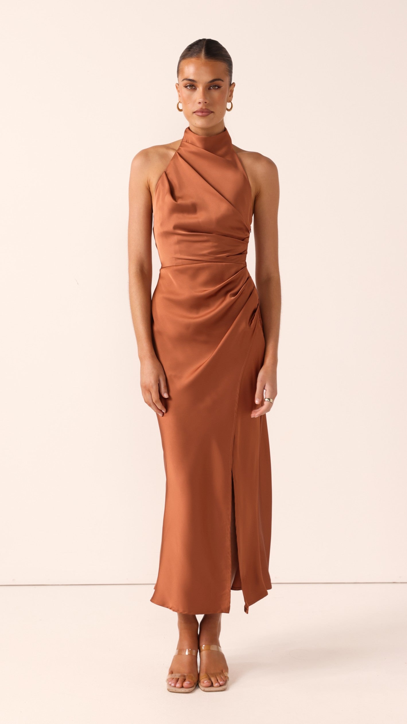 Kendall Maxi Dress - Copper - Billy J