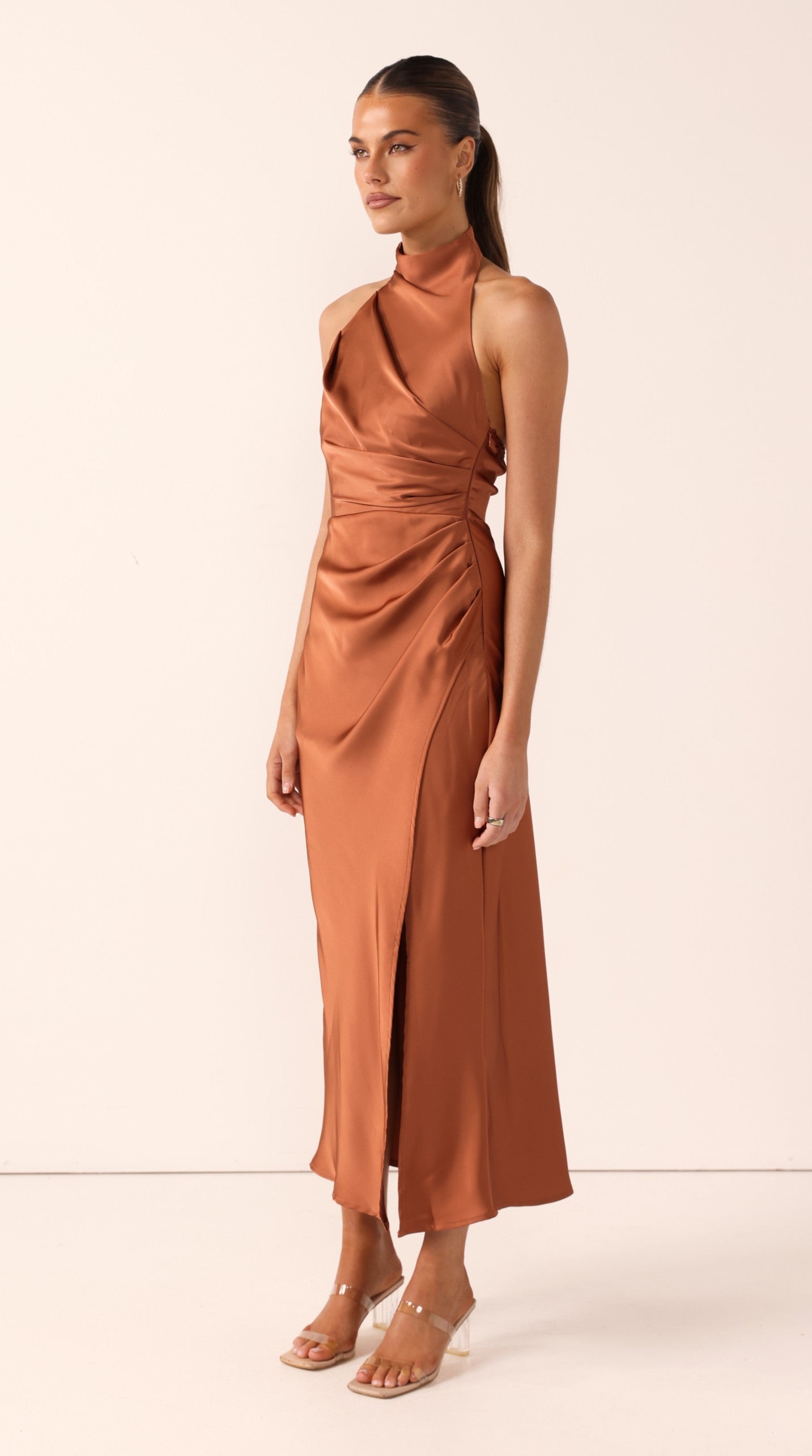 Kendall Maxi Dress - Copper - Billy J