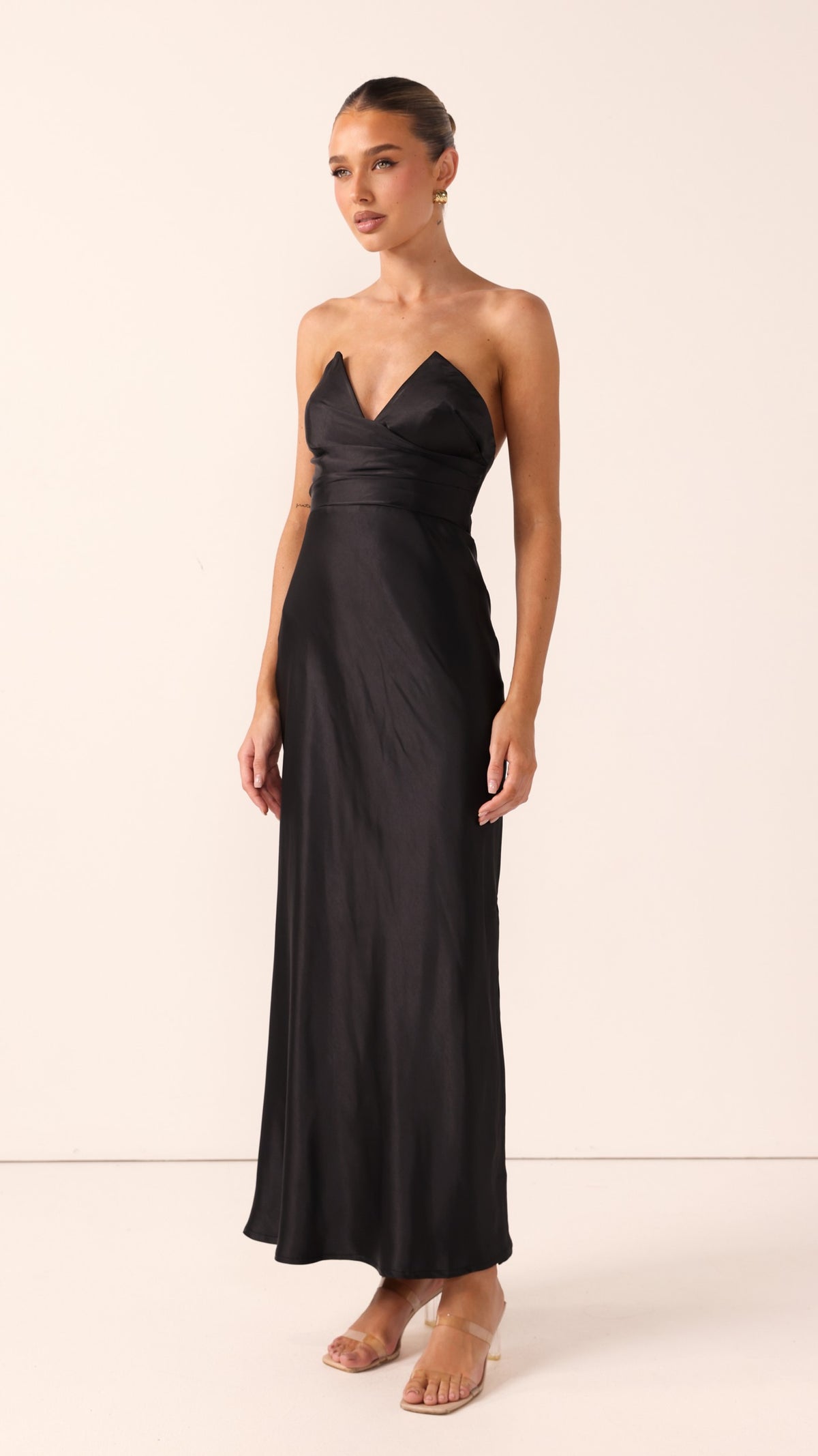 Valerie Maxi Dress - Black - Billy J