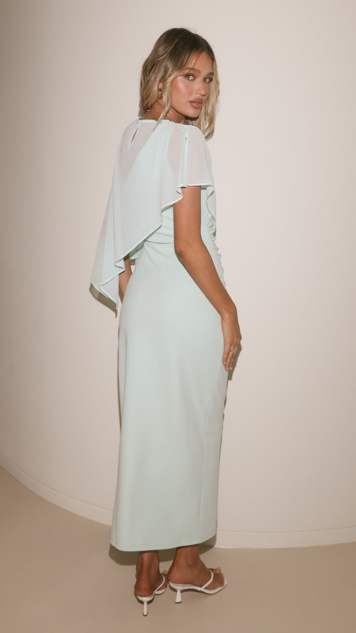 Francesca Maxi Dress - Aqua - Billy J