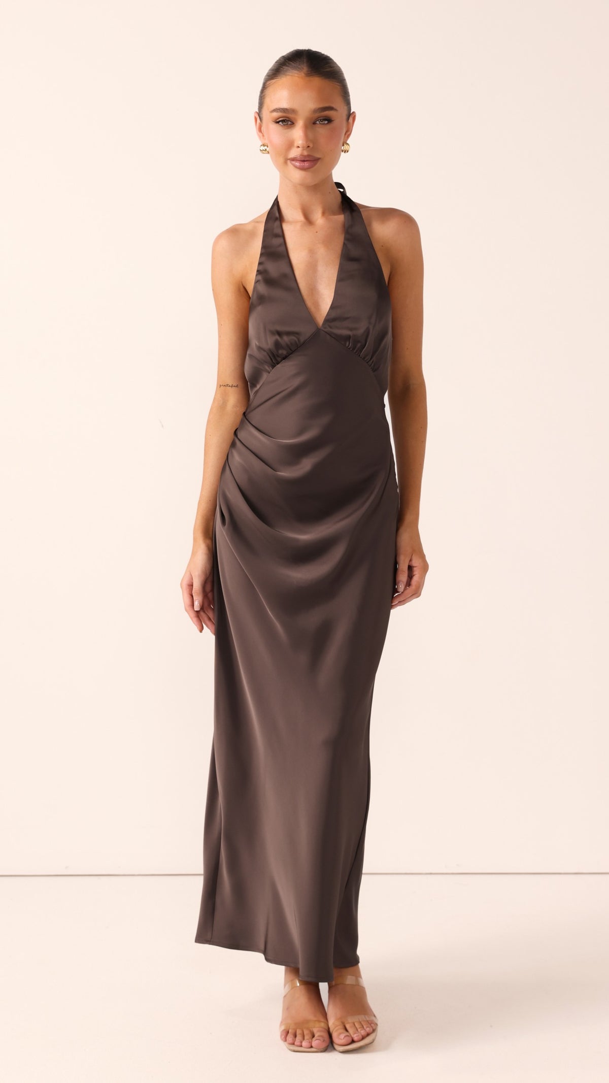 Sylvie Maxi Dress - Espresso - Billy J