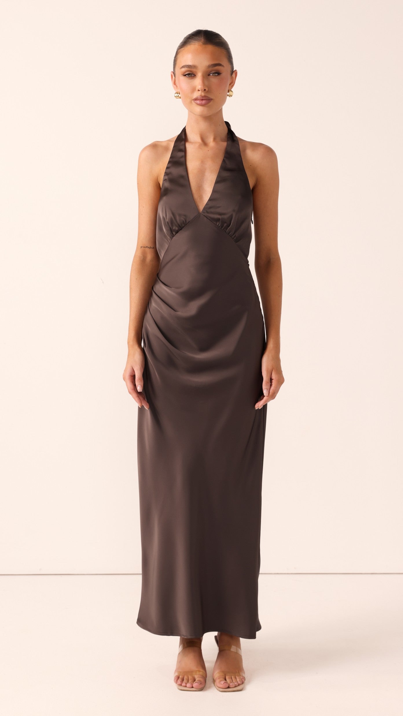 Sylvie Maxi Dress - Espresso - Billy J