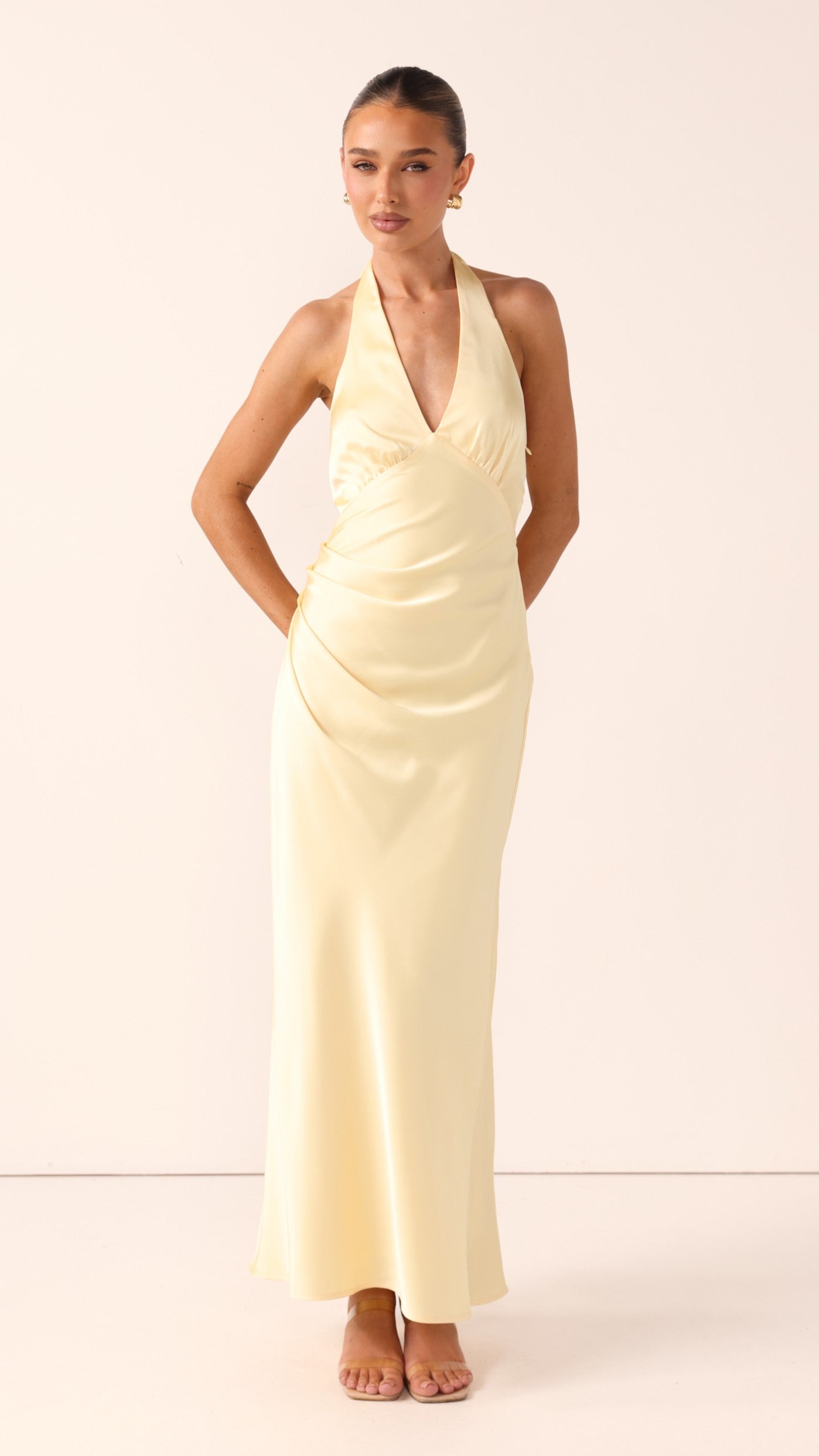 Sylvie Maxi Dress - Lemon - Buy Women's Dresses