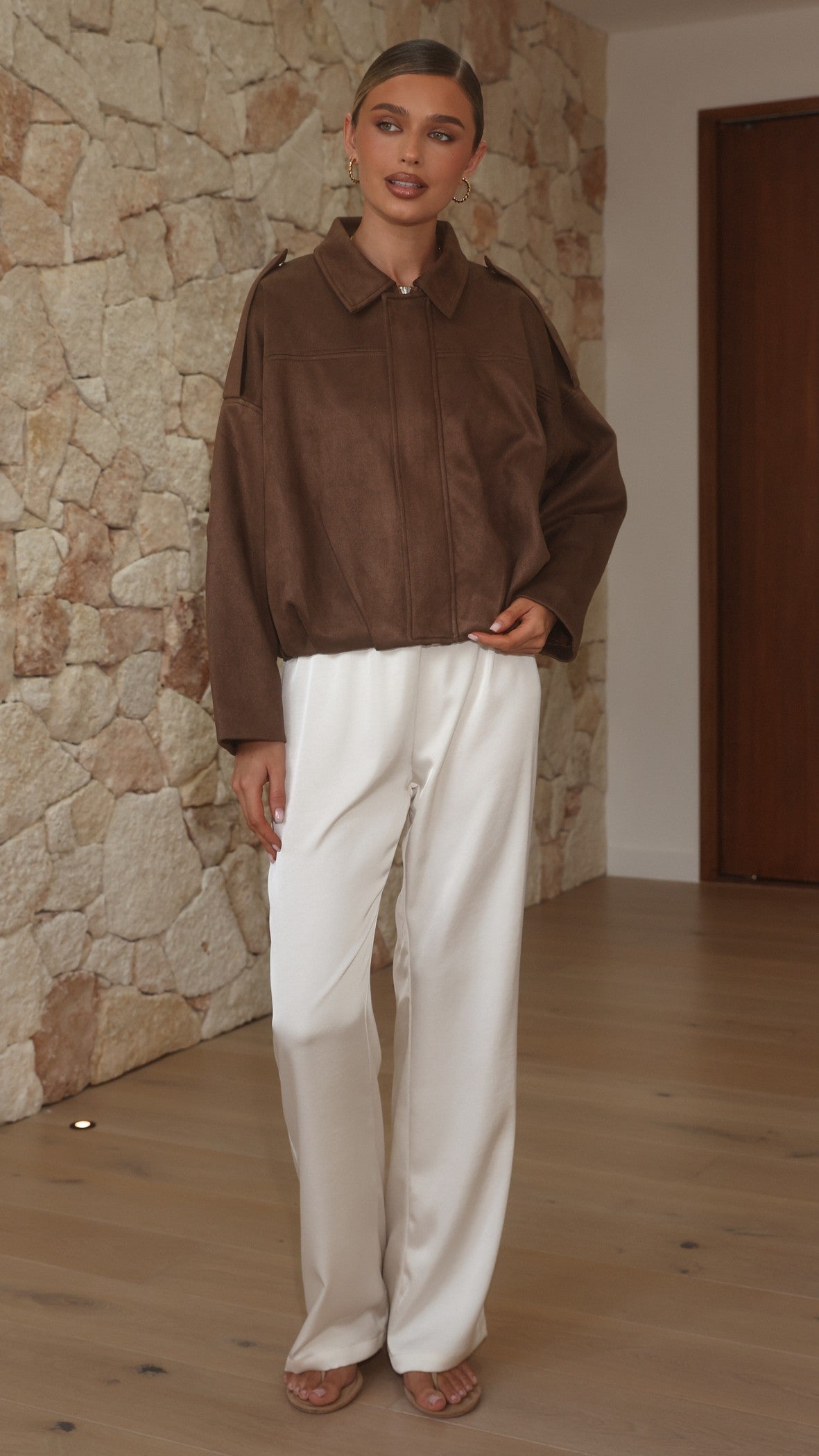 Phoenix Bomber Jacket - Brown - Billy J