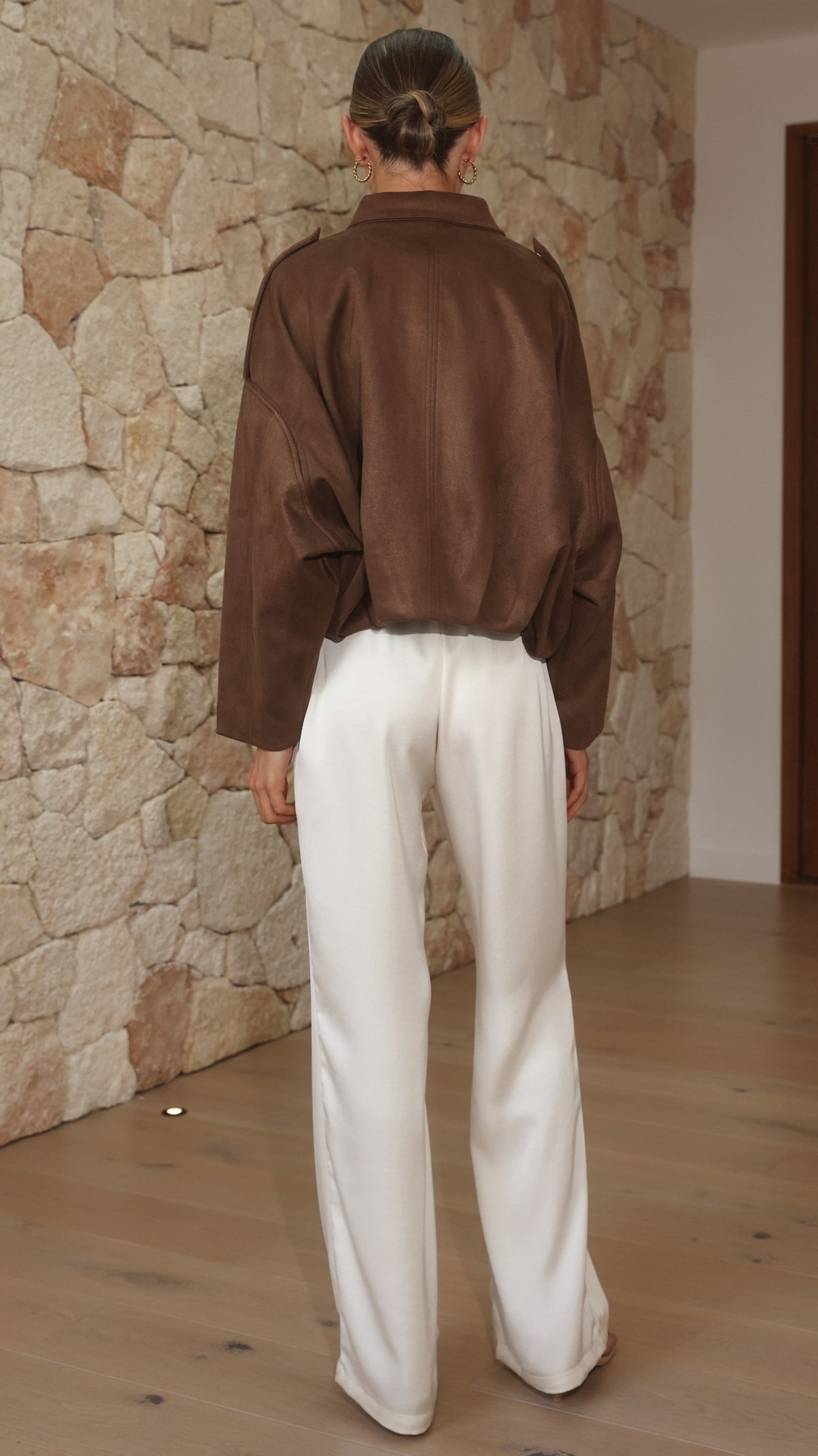 Phoenix Bomber Jacket - Brown - Billy J