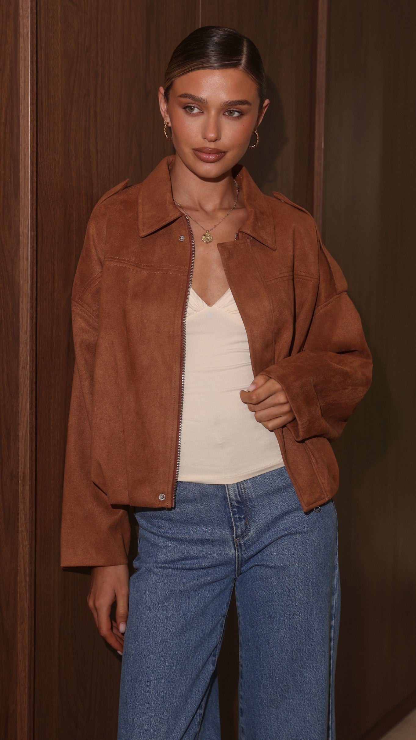 Phoenix Bomber Jacket - Tan - Billy J