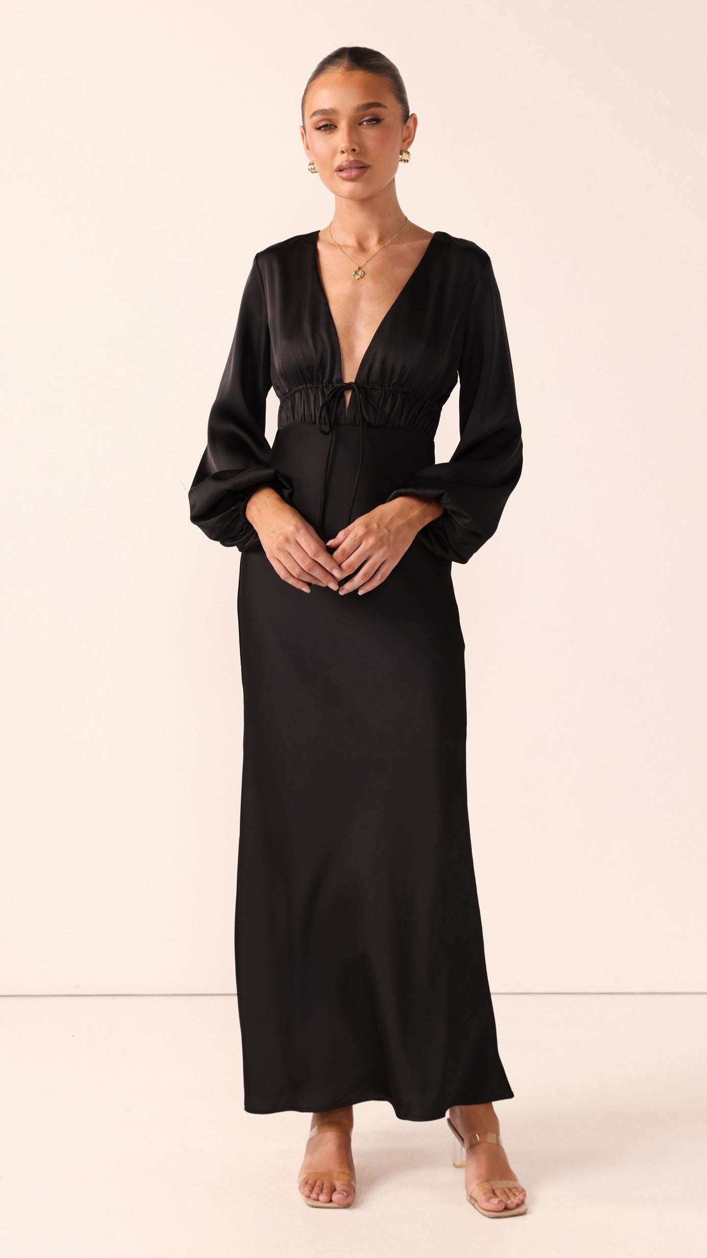 [PD-TEST] Amara Maxi Dress - Black - Billy J