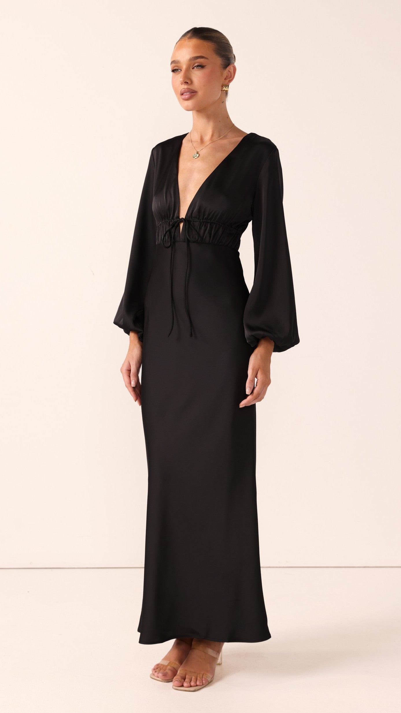 [PD-TEST] Amara Maxi Dress - Black - Billy J