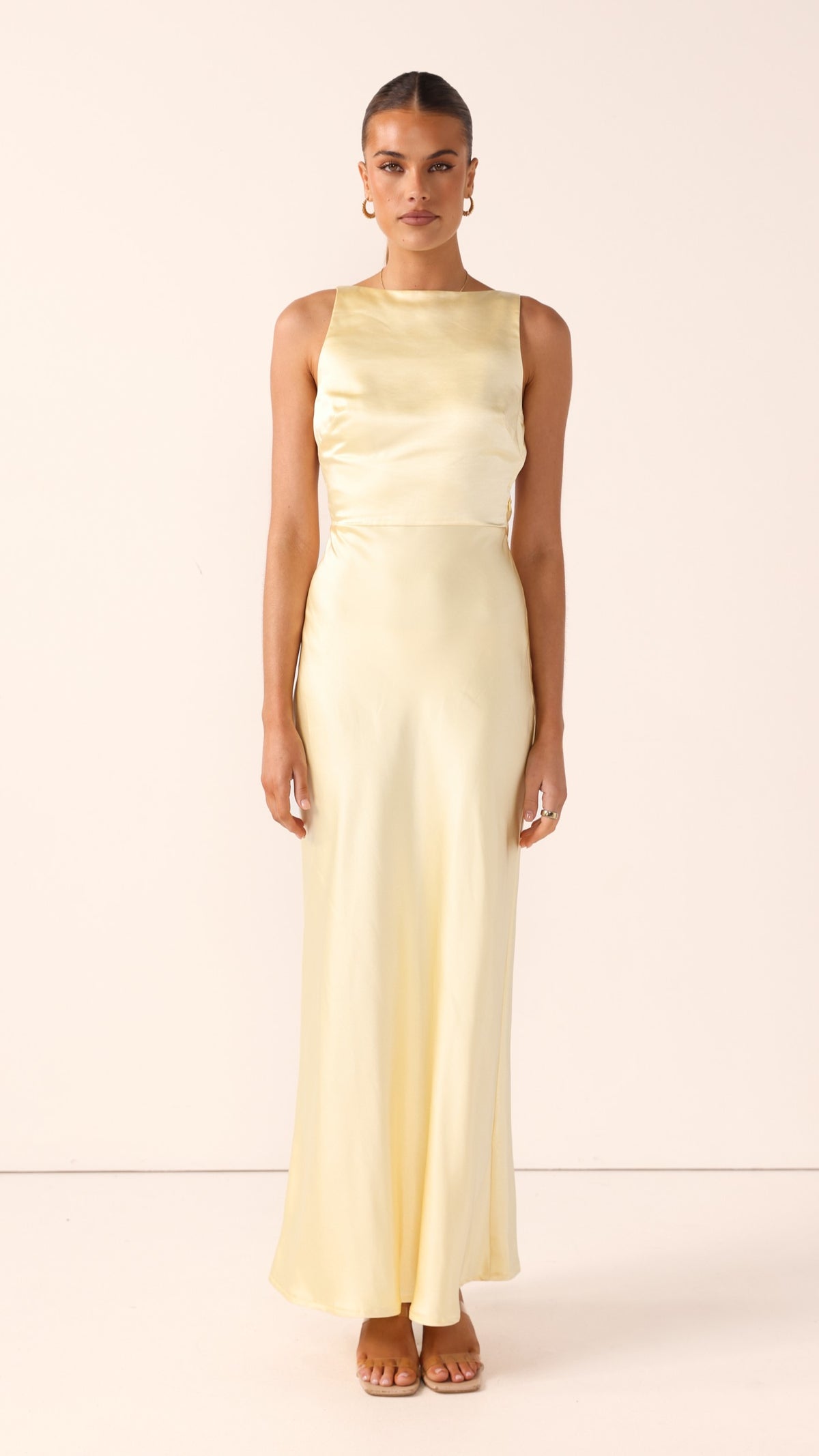 Sia Maxi Dress - Yellow - Billy J