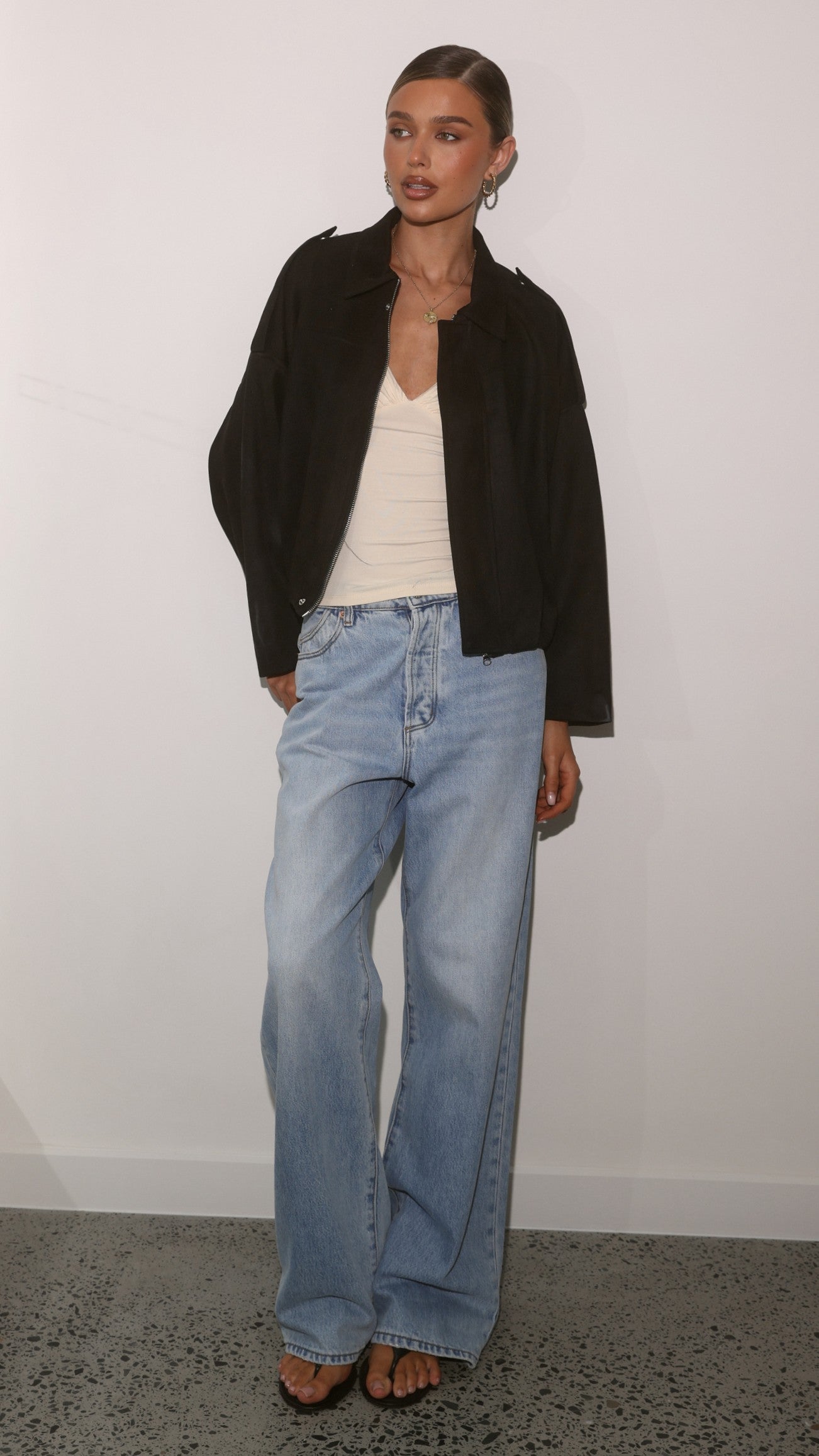 Phoenix Bomber Jacket - Black - Billy J