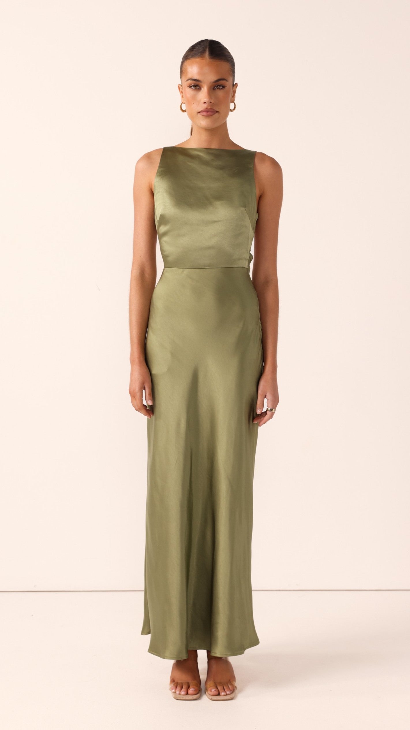 Sia Maxi Dress - Olive - Billy J
