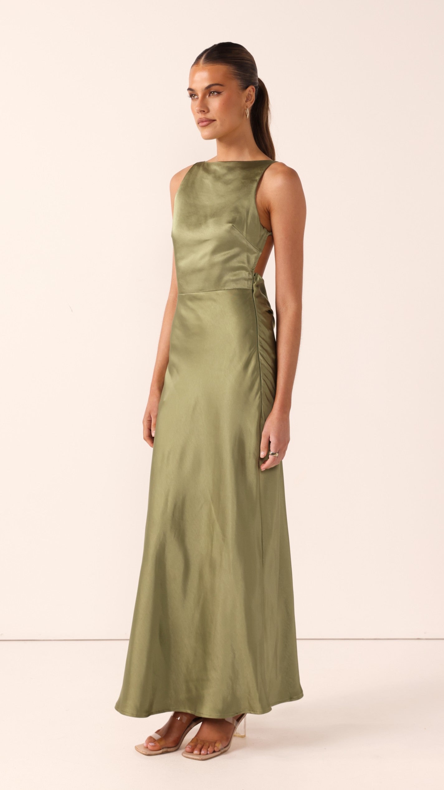 Sia Maxi Dress - Olive - Billy J