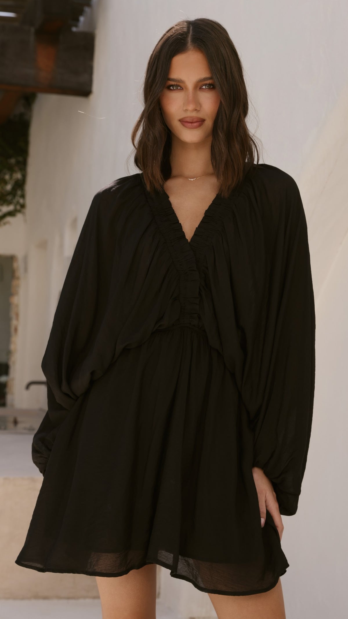Marzie Mini Dress - Black - Billy J