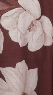 Skye Maxi Dress - Chocolate/White Floral - Billy J