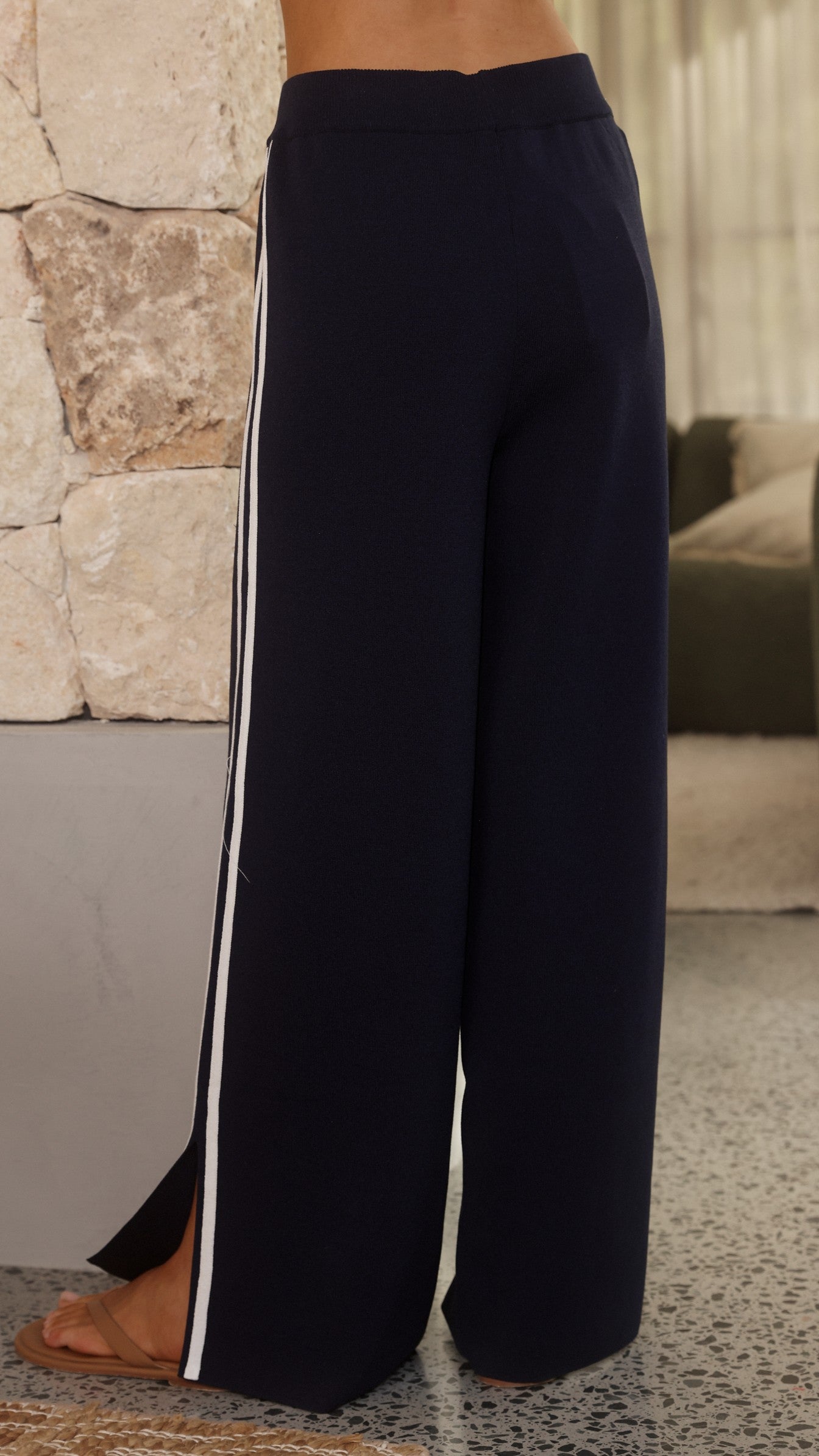 Jaysha Pants - Navy/White - Billy J