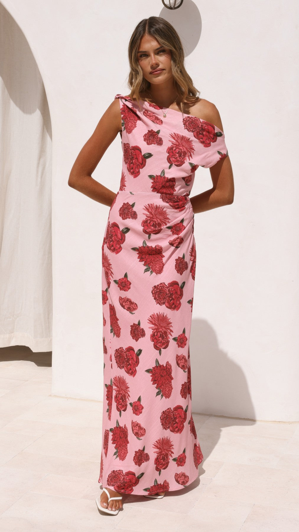 Gigi Maxi Dress - Dahlia Rouge - Billy J