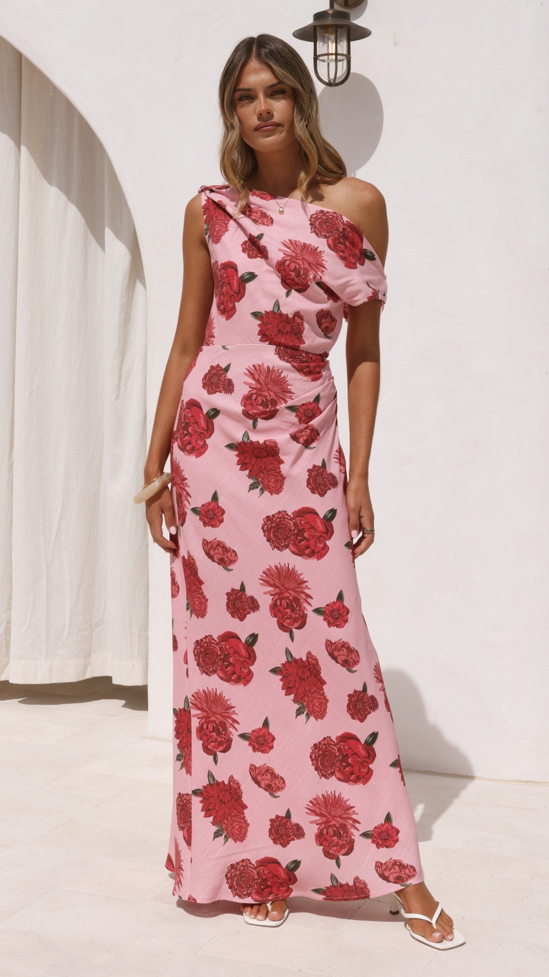 Gigi Maxi Dress - Dahlia Rouge - Billy J