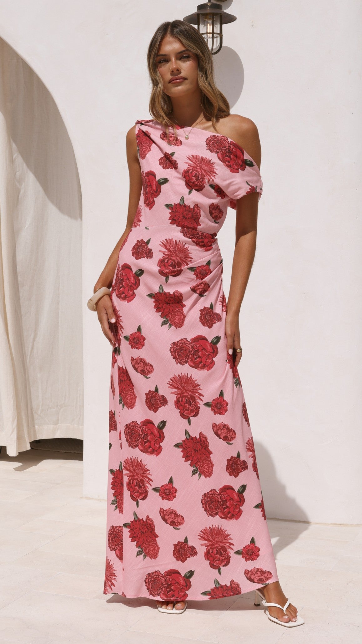 Gigi Maxi Dress - Dahlia Rouge - Billy J