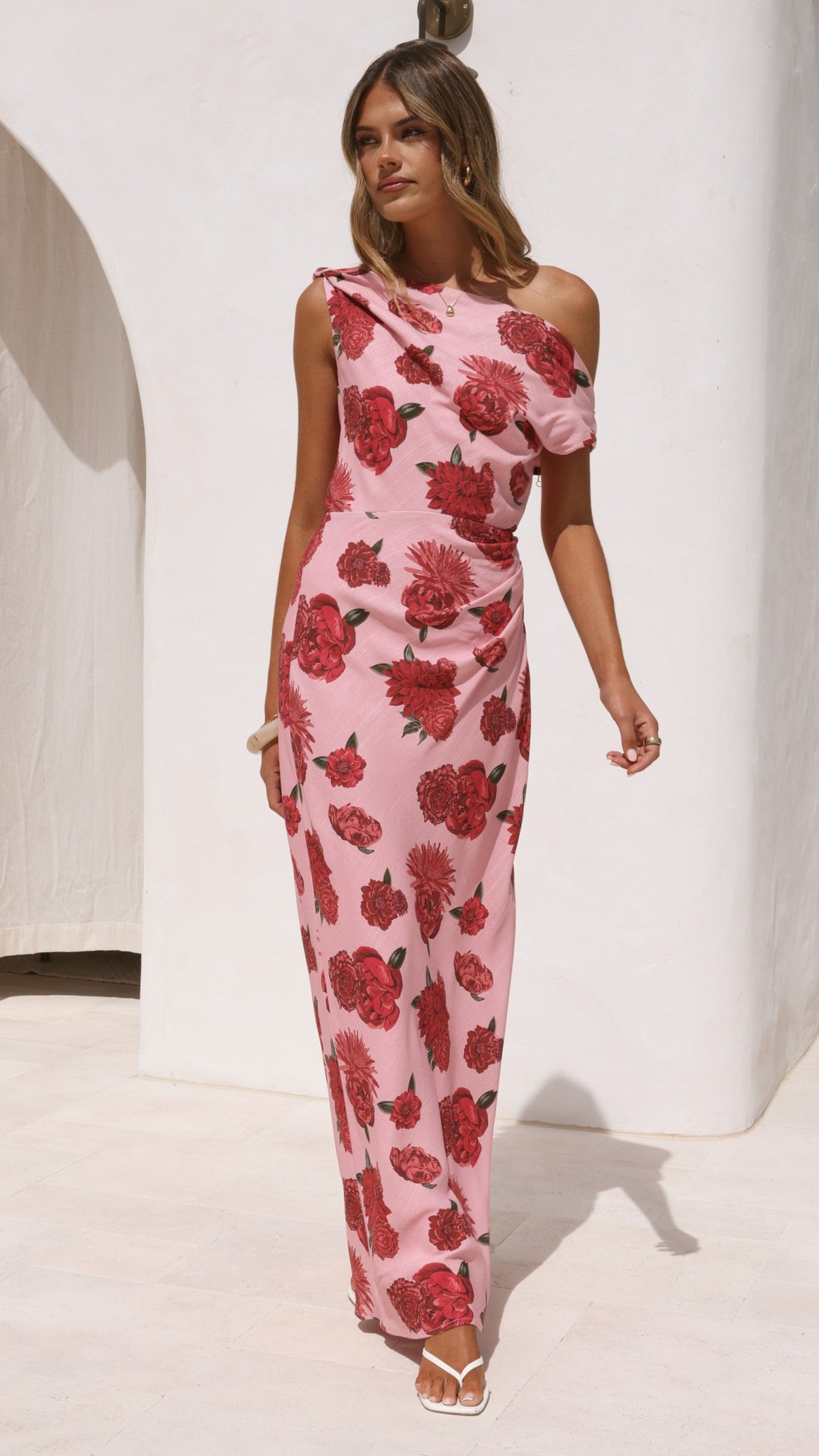 Gigi Maxi Dress - Dahlia Rouge - Billy J