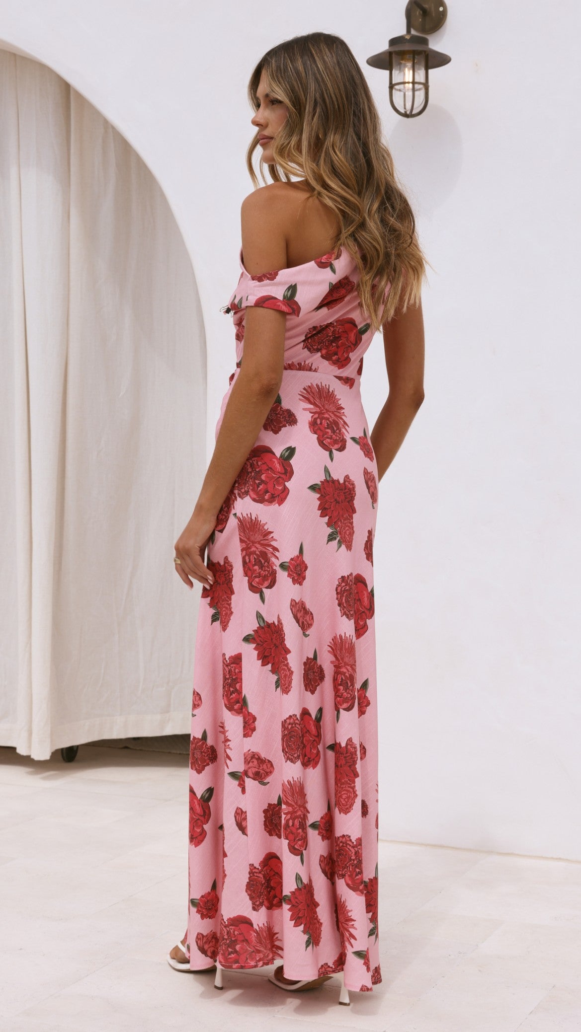Gigi Maxi Dress - Dahlia Rouge - Billy J
