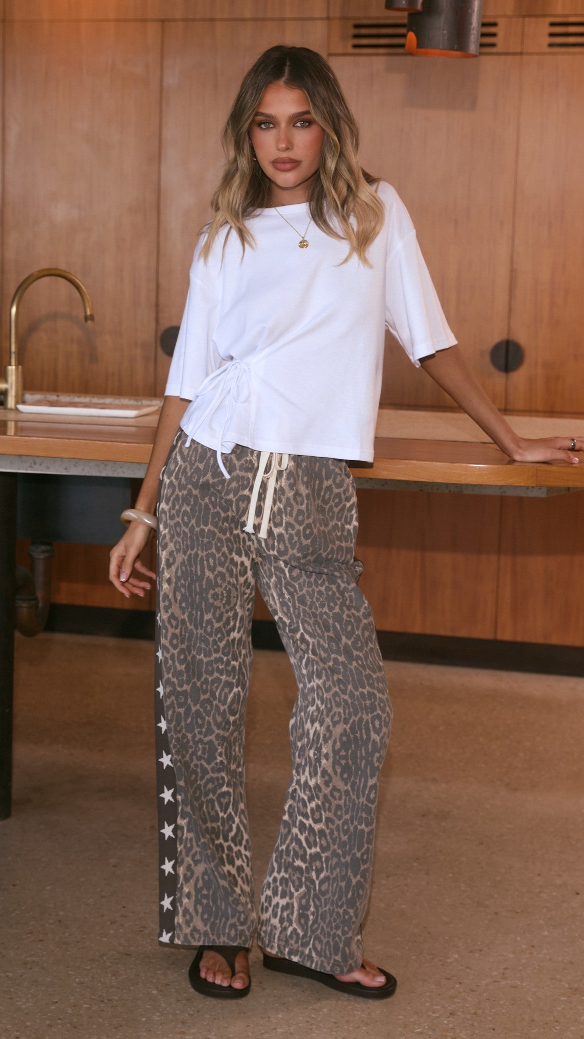 パンツ 25AW Family Japan Leopard Corz Pants Vox Pants - Leopard and Star Print - Buy Women's Pants - Billy J