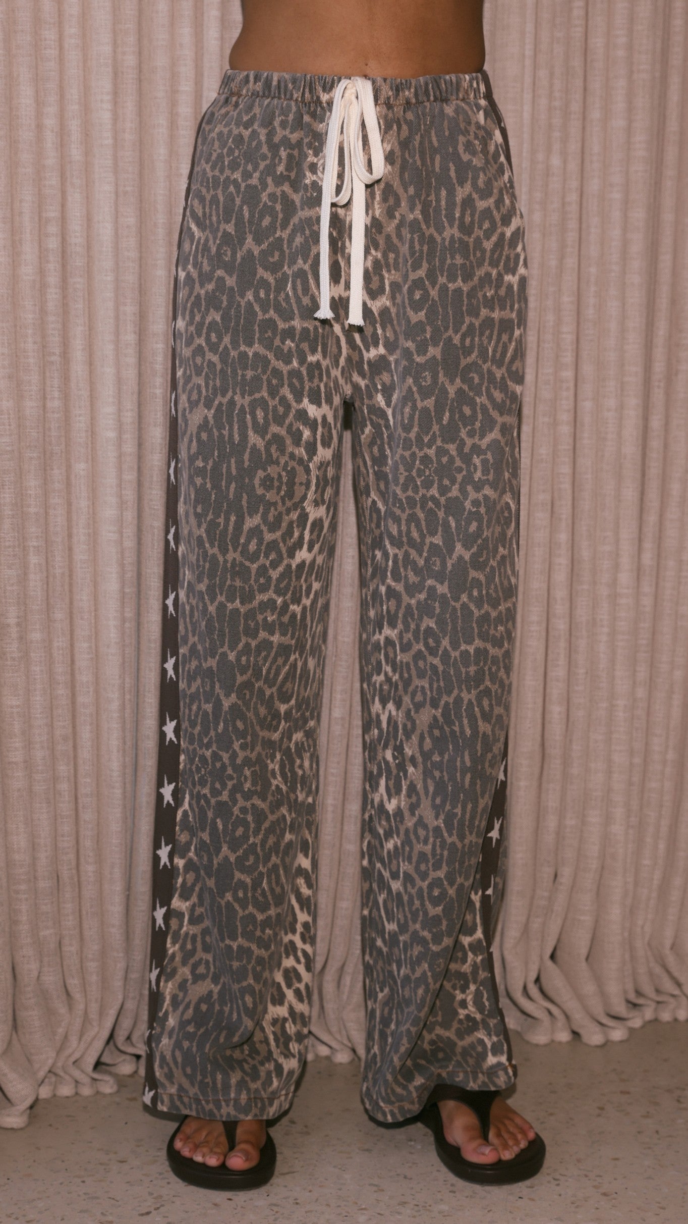 Vox Pants - Leopard and Star Print - Billy J