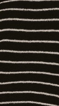 Kady Knit Top - Black/White Stripe - Billy J