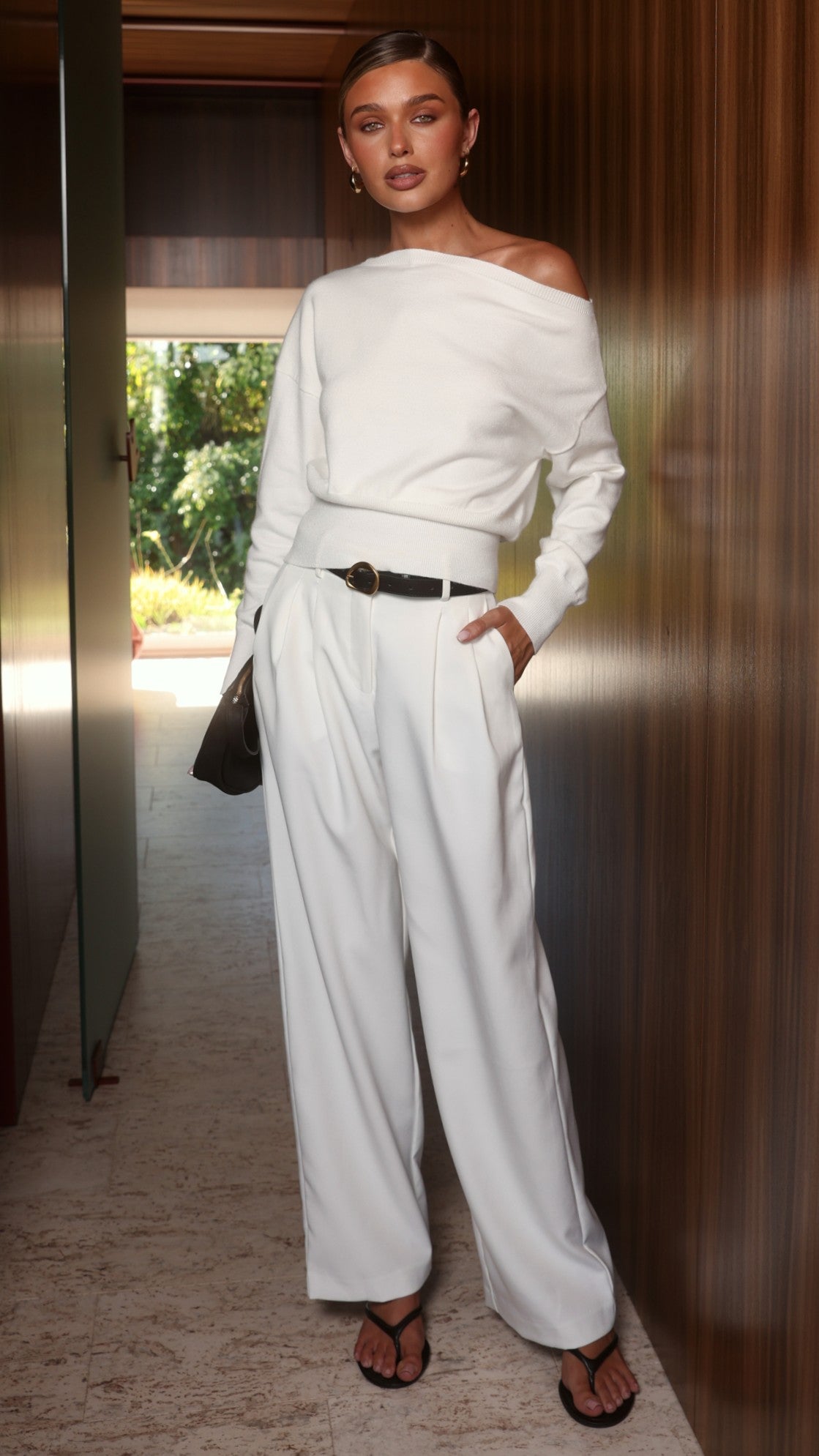 Naylor Pants - White - Billy J