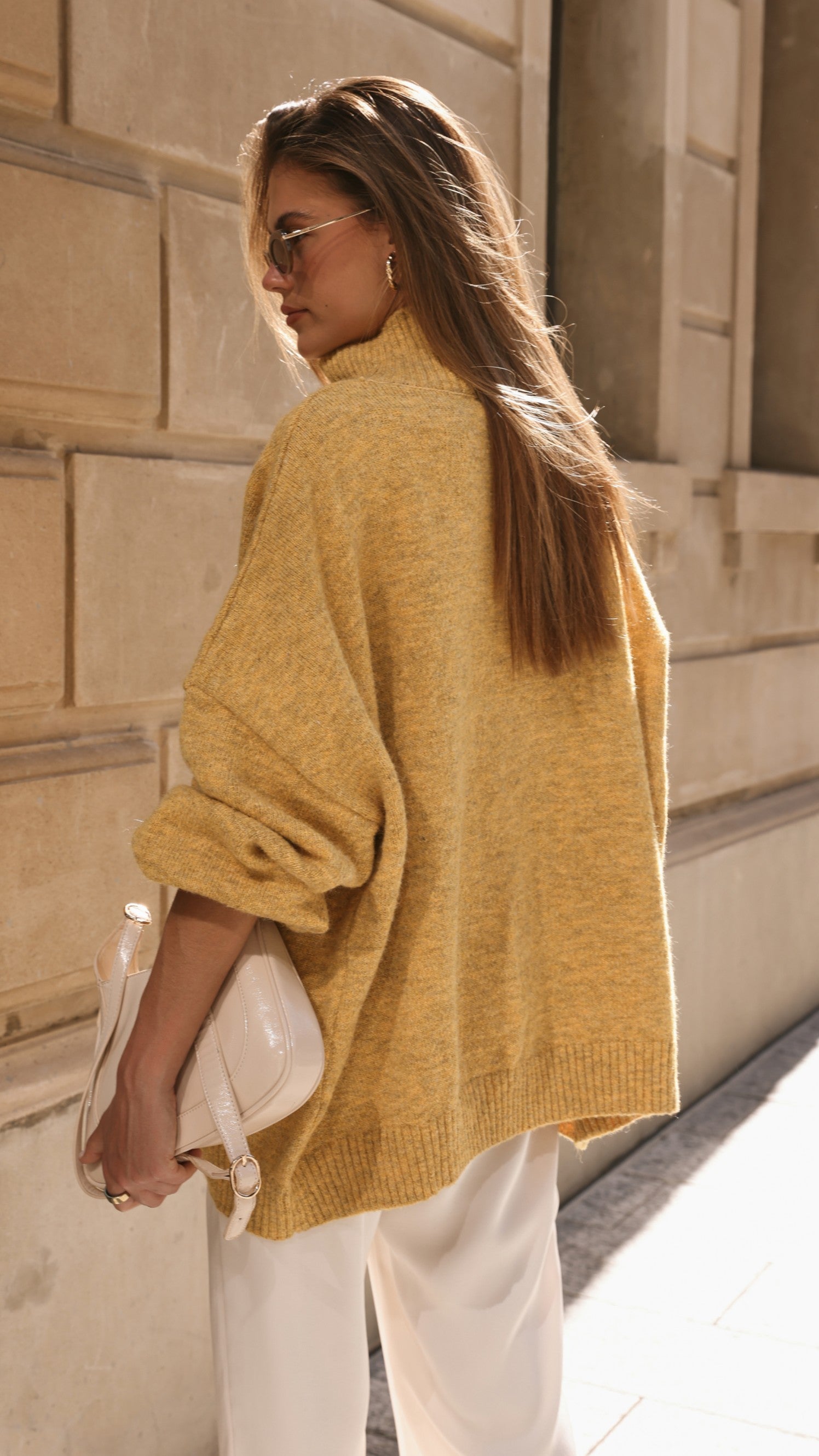Harita Knitted Sweater - Mustard - Billy J