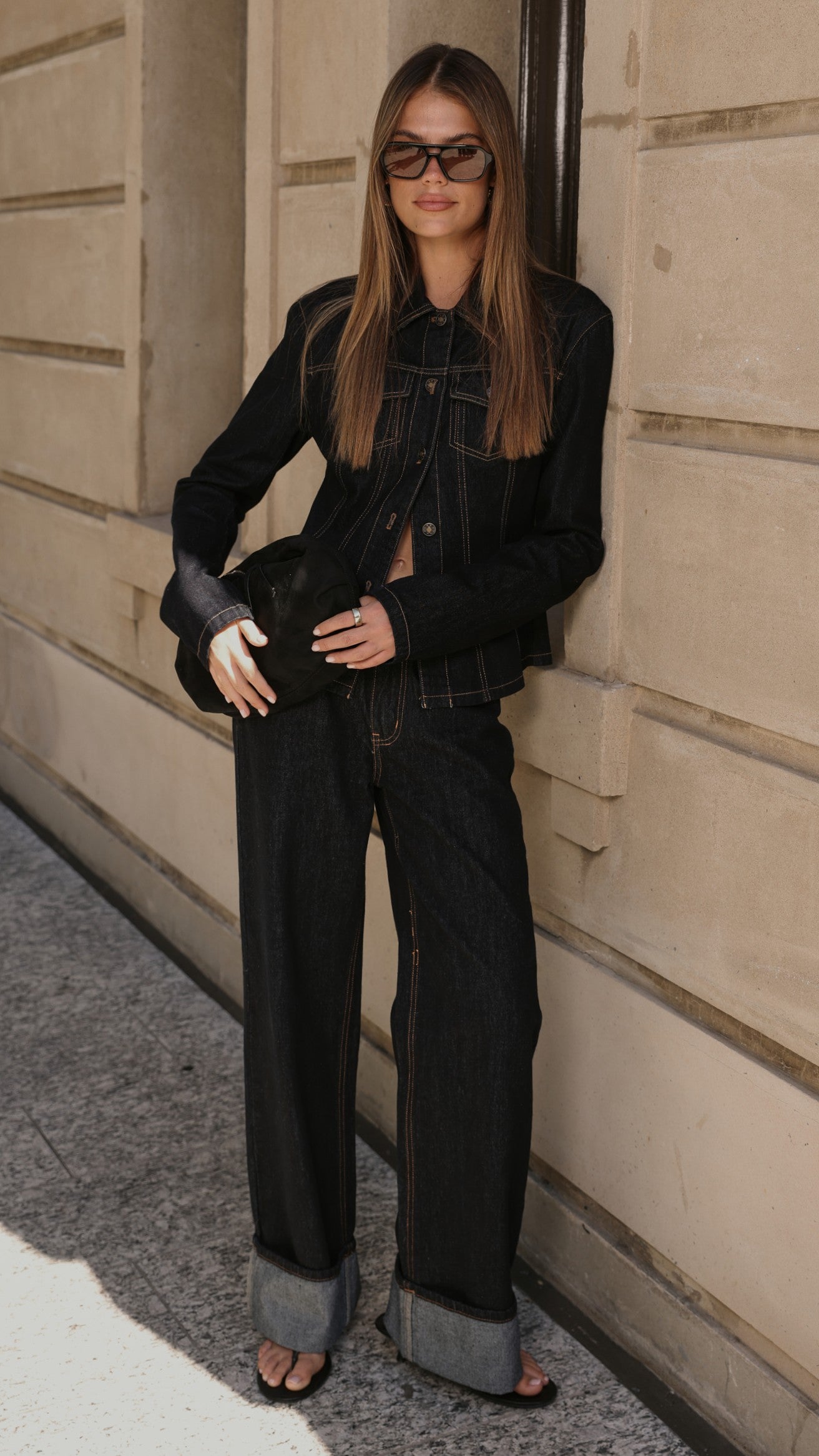 Top Model Cuffed Jean - Indigo - Billy J