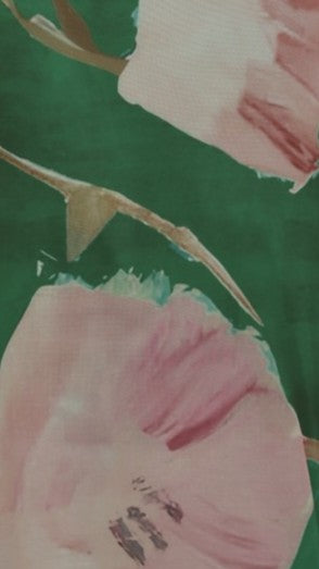 Lena Maxi Dress - Green Floral - Billy J
