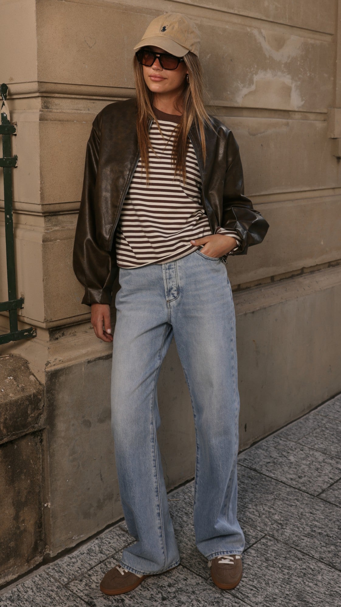 Jackson Bomber Jacket - Vintage Brown - Billy J