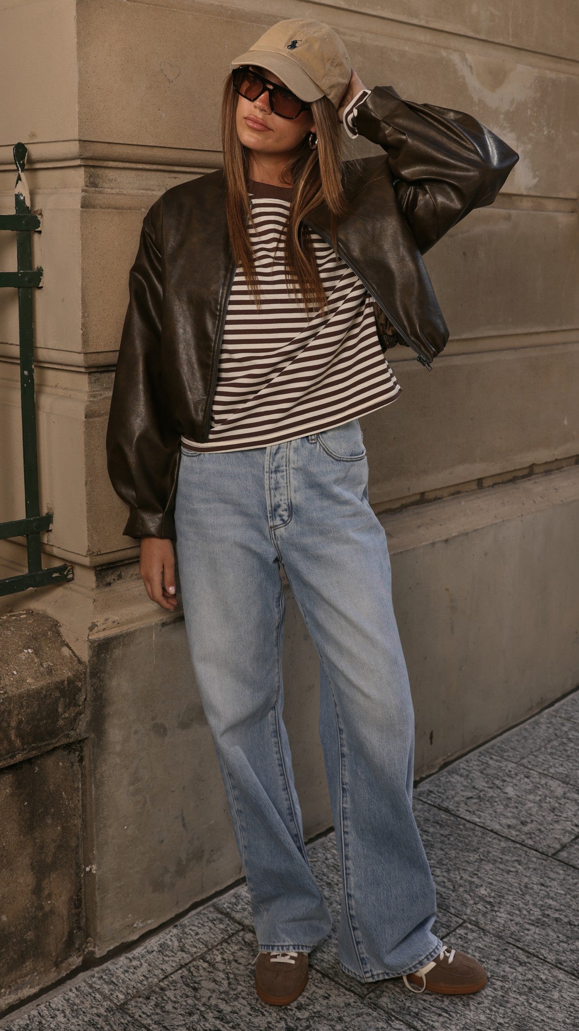 Jackson Bomber Jacket - Vintage Brown - Billy J