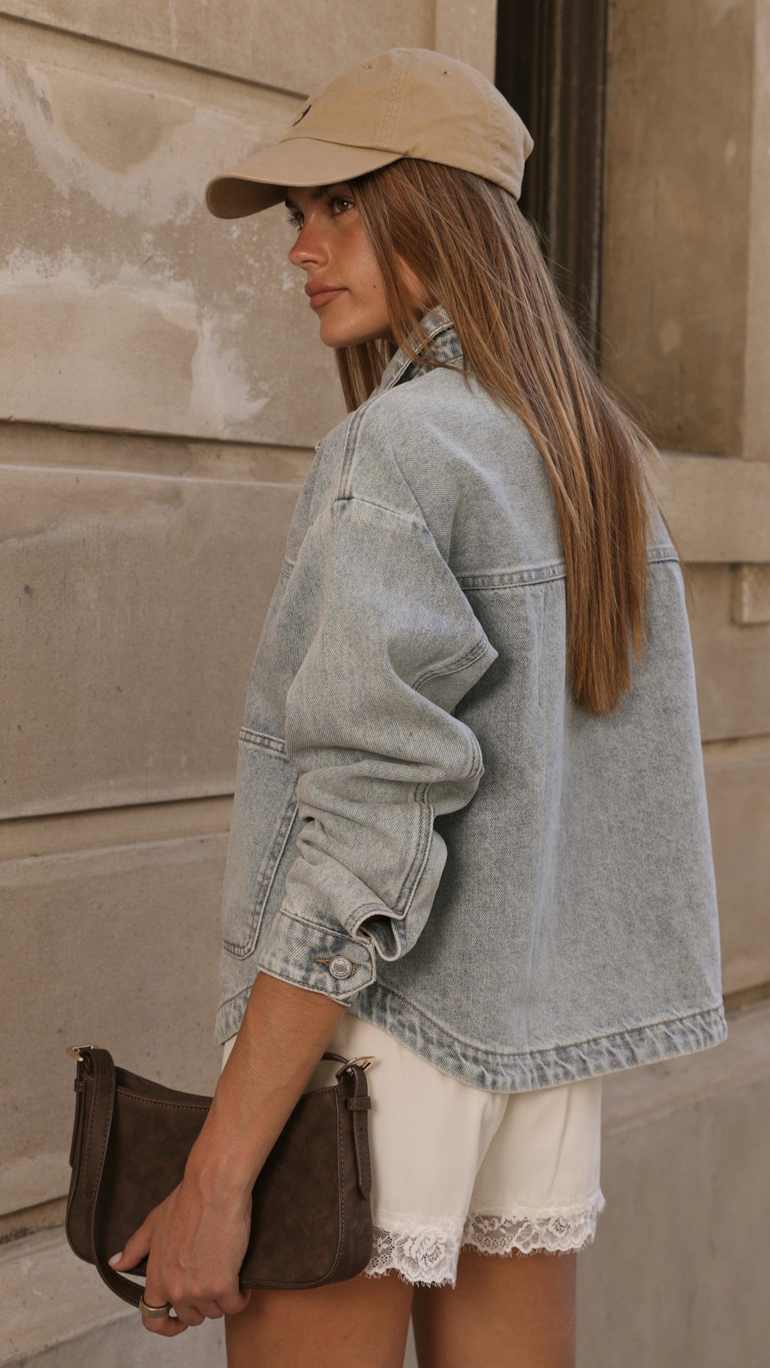 Franklyn Denim Jacket - Stone Wash - Billy J