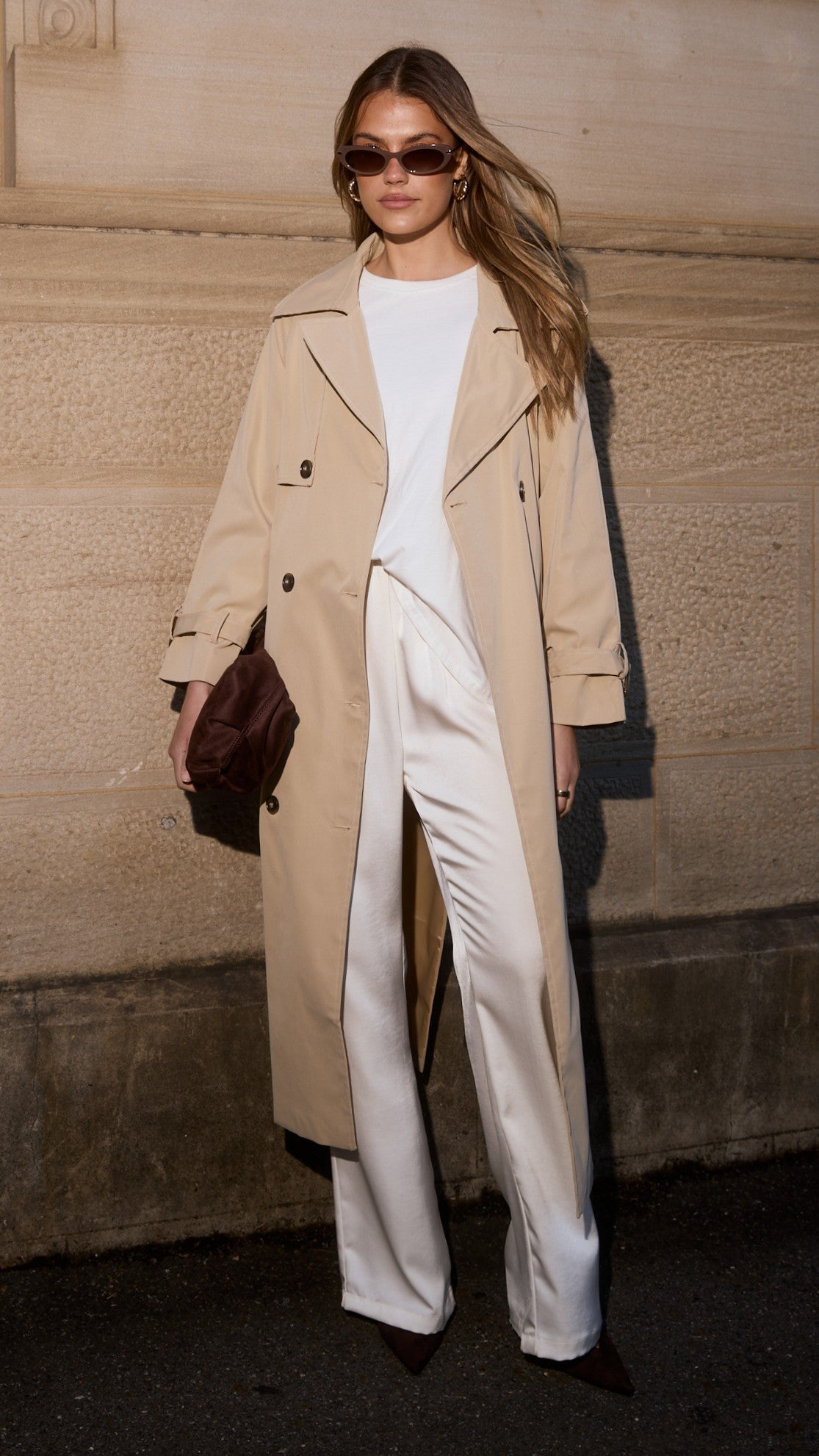 Deena Coat - Beige - Billy J