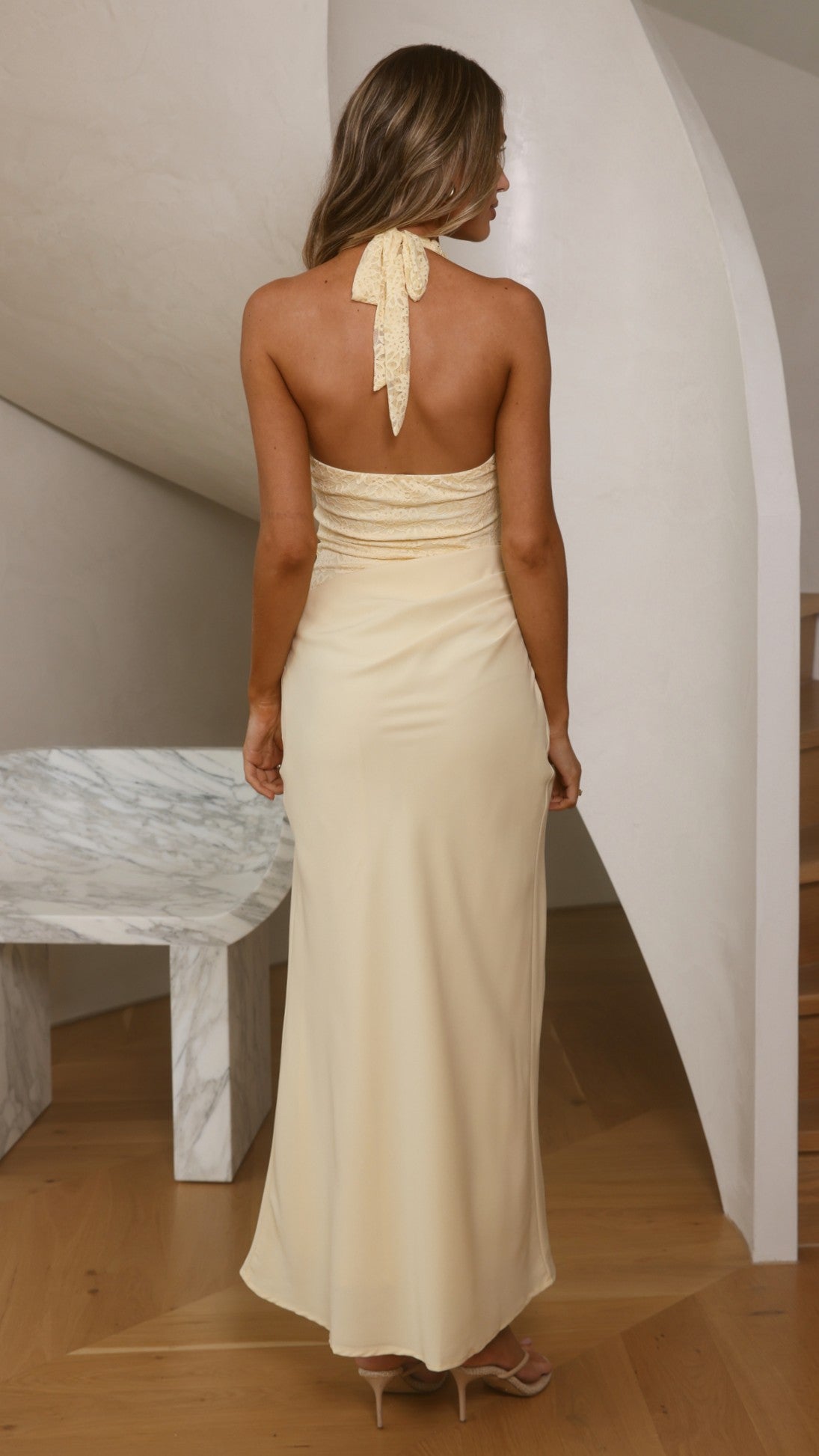 Zaliyah Maxi Dress - Yellow - Billy J