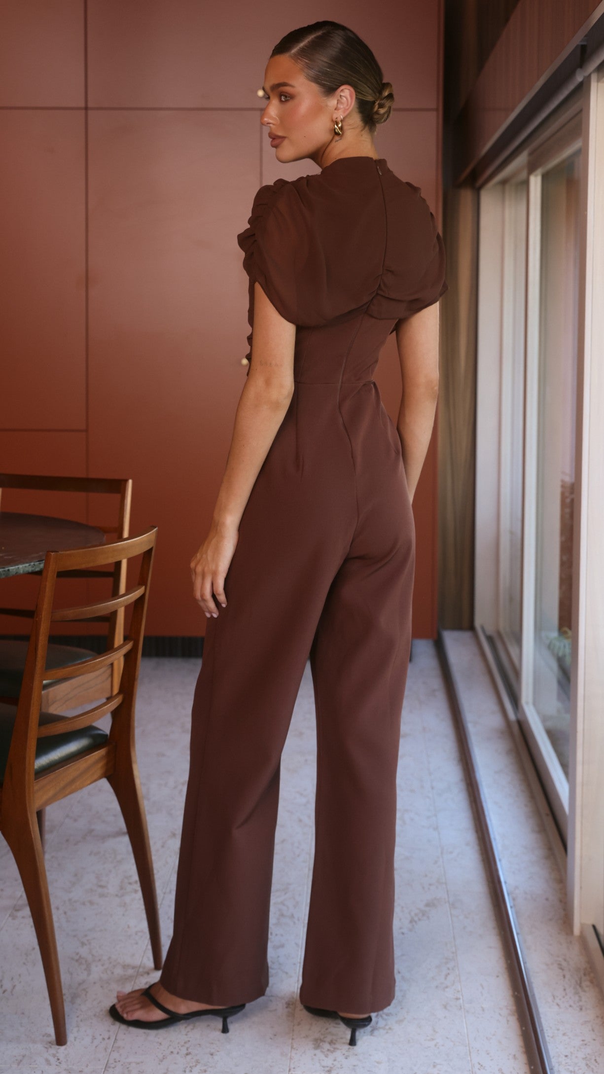 Zahina Jumpsuit - Chocolate - Billy J