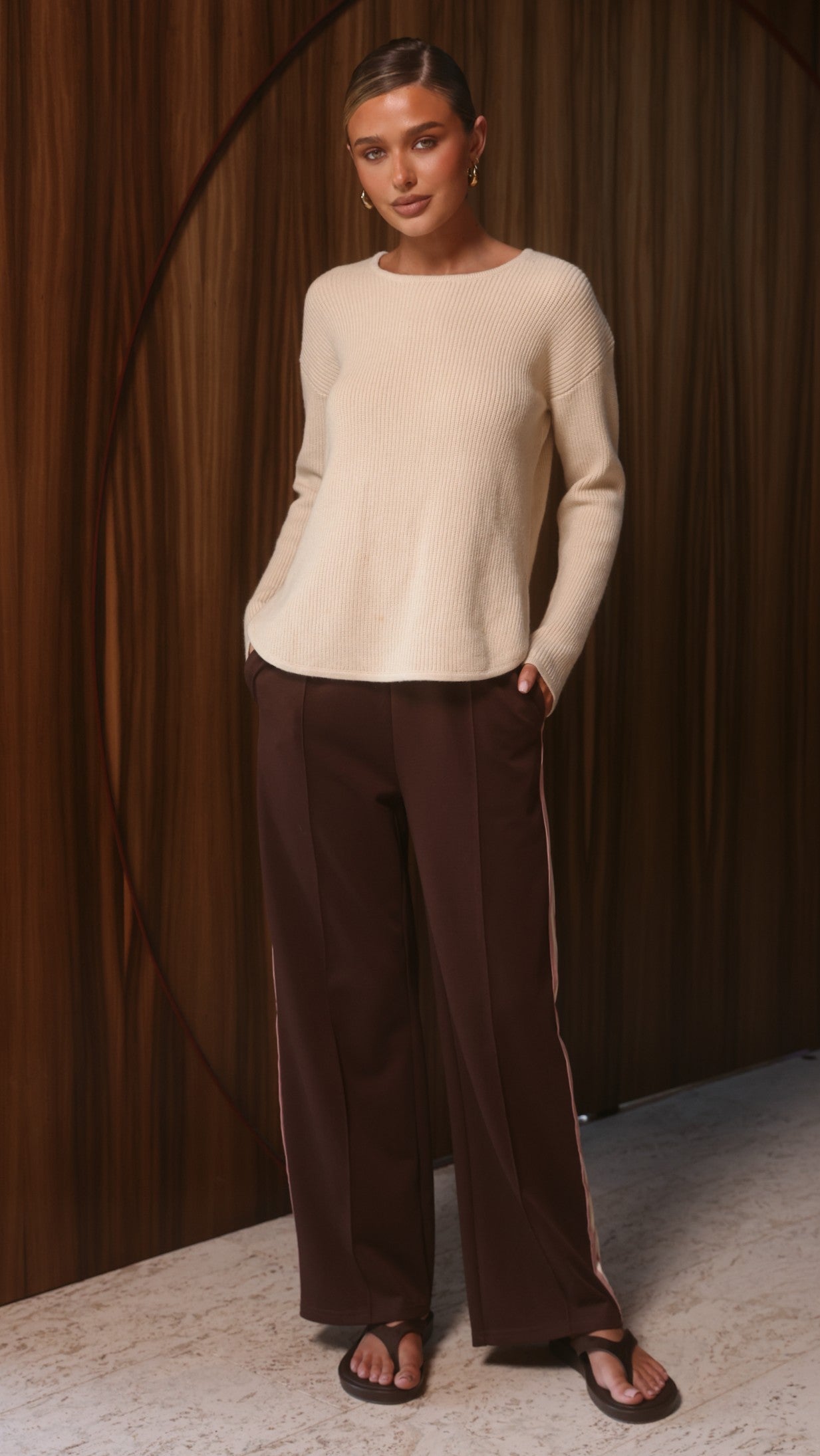 Kennedy Knit - Beige - Billy J