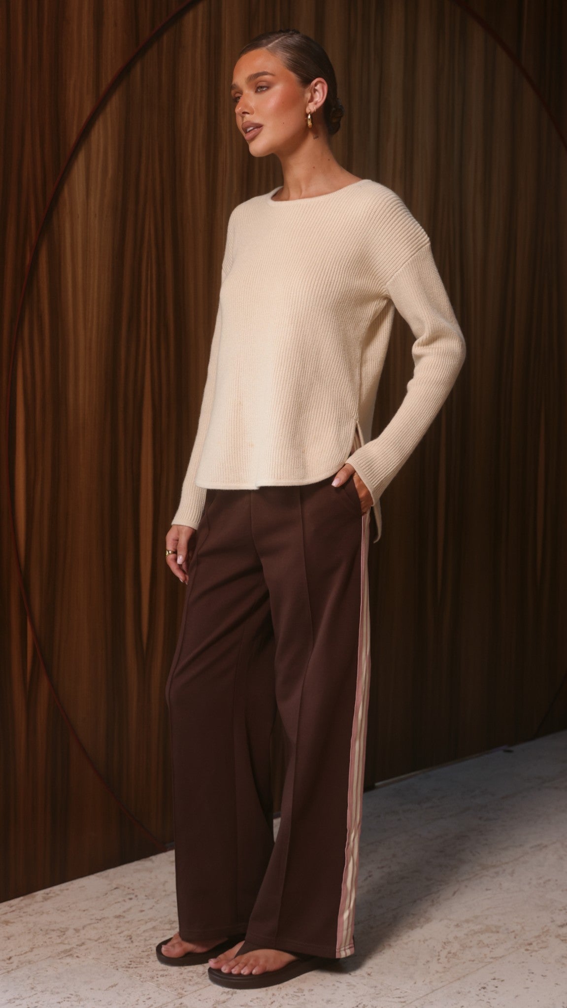 Kennedy Knit - Beige - Billy J