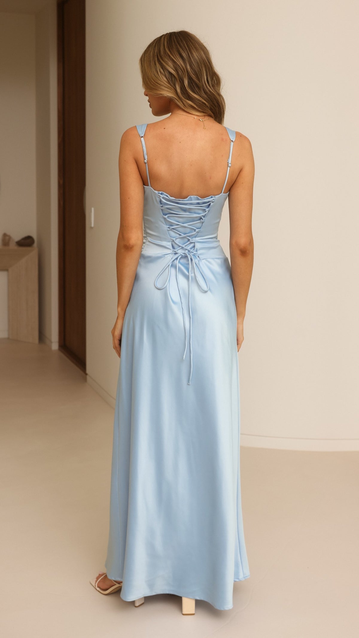 Ana Maxi Dress - Blue - Billy J