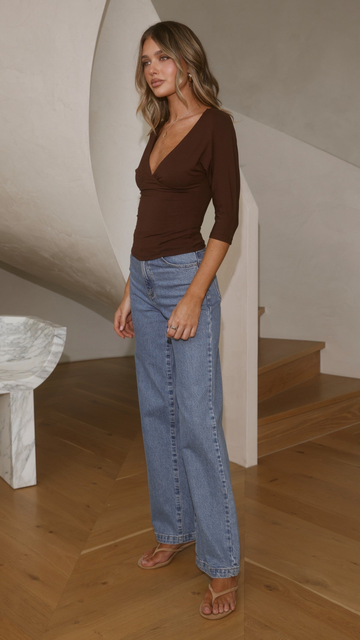 Kinsley Top - Chocolate - Billy J